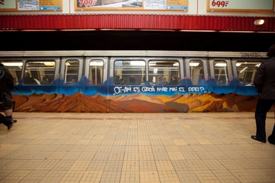 Proiect de cultură urbană la metrou cu ocazia Zilei Mondiale a Apei Proiect de cultură urbană la metrou cu ocazia Zilei Mondiale a Apei
