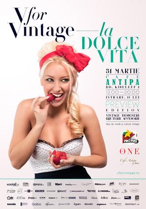 V for Vintage La Dolce Vita – târg de modă şi cultură vintage V for Vintage La Dolce Vita – târg de modă şi cultură vintage