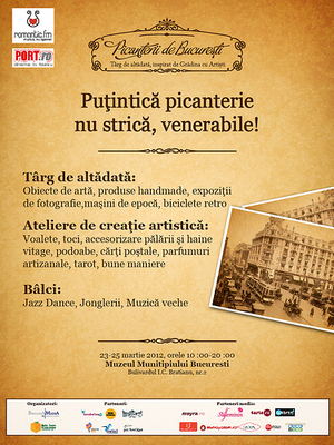 Picanterii de Bucureşti - târg la Palatul Şuţu Picanterii de Bucureşti - târg la Palatul Şuţu
