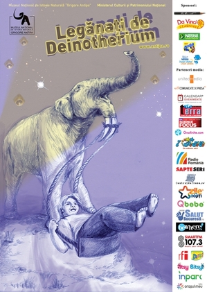 Legănaţi de Deinotherium, pe 27 iulie la Muzeul Antipa Legănaţi de Deinotherium, pe 27 iulie la Muzeul Antipa
