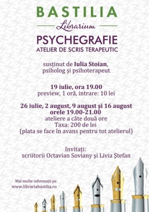 Evenimentele săptămânii la Librăria Bastilia Evenimentele săptămânii la Librăria Bastilia