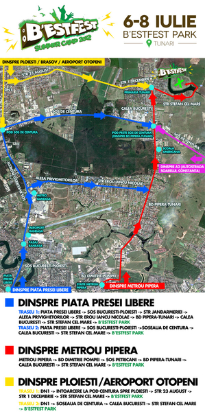 Linie specială de transport RATB pentru B’ESTFEST Linie specială de transport RATB pentru B’ESTFEST
