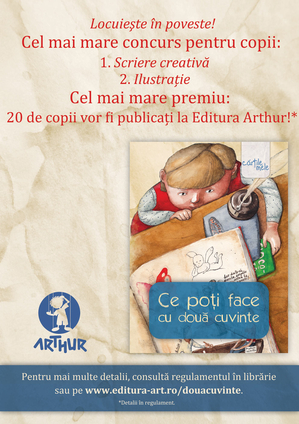 Ce poţi face cu două cuvinte, la Editura Arthur Ce poţi face cu două cuvinte, la Editura Arthur
