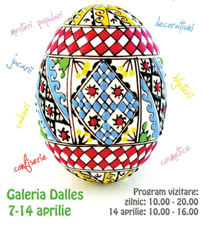 Târgul Cadourilor de Paşti la Galeria Dalles Târgul Cadourilor de Paşti la Galeria Dalles