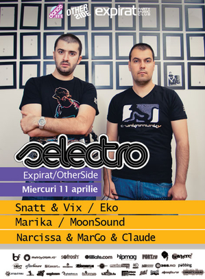 Selectro, pe 11 aprilie în Expirat & OtherSide Selectro, pe 11 aprilie în Expirat & OtherSide