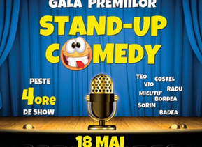 Gala Premiilor Stand-up Comedy, pe 18 mai la Palatul Copiilor
