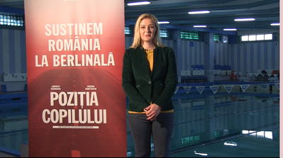 Campioana Diana Mocanu încheie campania “Susţine România la Berlinală” Campioana Diana Mocanu încheie campania “Susţine România la Berlinală”