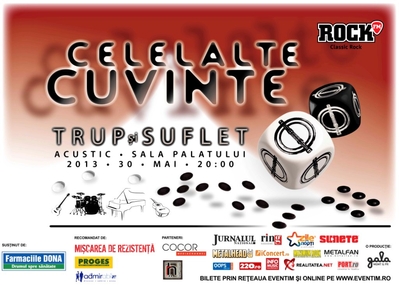 Trup şi Suflet – concert acustic Celelalte Cuvinte Trup şi Suflet – concert acustic Celelalte Cuvinte