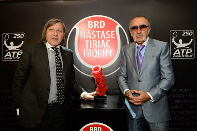 Noul trofeu BRD Năstase-Ţiriac Trophy, denumit după Ilie Năstase şi Ion Ţiriac Noul trofeu BRD Năstase-Ţiriac Trophy, denumit după Ilie Năstase şi Ion Ţiriac