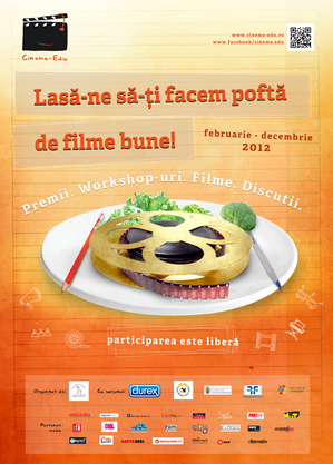 Cinema-Edu – proiecţii gratuite de filme pentru liceeni Cinema-Edu – proiecţii gratuite de filme pentru liceeni