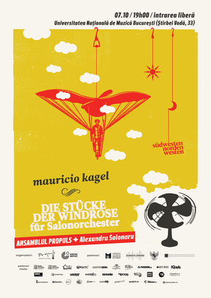 Compoziţiile lui Mauricio Kagel într-un concert-performance pe 7 octombrie Compoziţiile lui Mauricio Kagel într-un concert-performance pe 7 octombrie