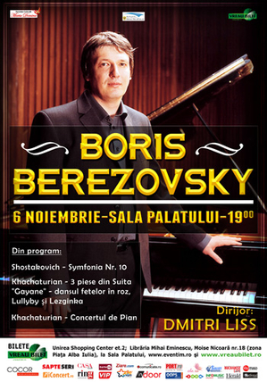 Recital Boris Berezovsky la Ateneul Român Recital Boris Berezovsky la Ateneul Român