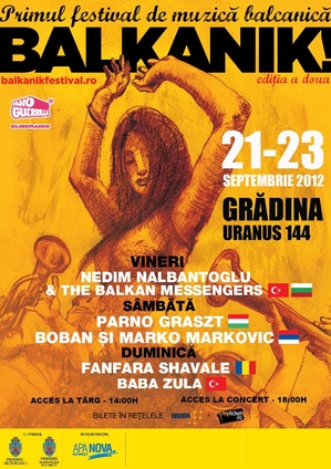 Câștigă o invitație dublă la Balkanik Festival - CONCURS ÎNCHEIAT Câștigă o invitație dublă la Balkanik Festival - CONCURS ÎNCHEIAT