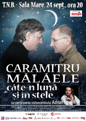 Caramitru şi Mălăele deschid stagiunea la TNB Caramitru şi Mălăele deschid stagiunea la TNB