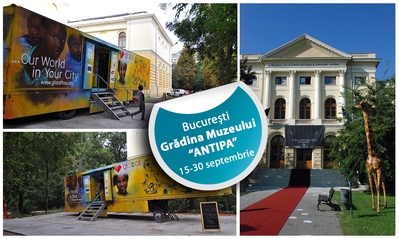 Expoziţie pe roţi la Muzeul Antipa Expoziţie pe roţi la Muzeul Antipa