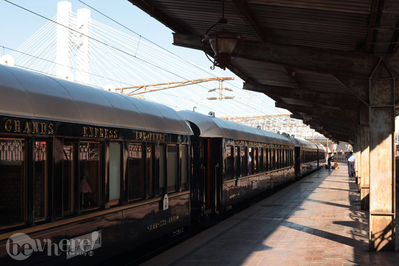 Intrarea Orient Express-ului în Gara de Nord Intrarea Orient Express-ului în Gara de Nord