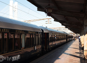 Intrarea Orient Express-ului în Gara de Nord