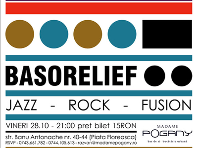 Concert Basorelief în Madame Pogany Concert Basorelief în Madame Pogany
