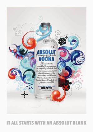 Absolut Vodka a lansat Absolut Blank Absolut Vodka a lansat Absolut Blank