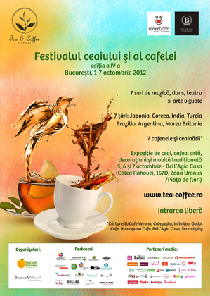 Tea&Coffee Festival 2012, până pe 7 octombrie Tea&Coffee Festival 2012, până pe 7 octombrie