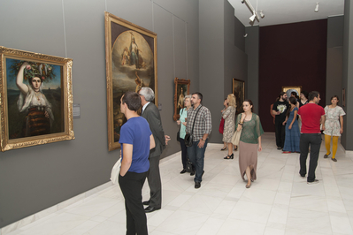 Conferinţă în cadrul expoziţiei „Mitul naţional. Contribuţia artelor la definirea identităţii româneşti (1830-1930)” Conferinţă în cadrul expoziţiei „Mitul naţional. Contribuţia artelor la definirea identităţii româneşti (1830-1930)”