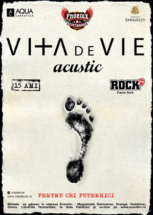 Viţa de Vie aniversează 15 ani de activitate cu un turneu naţional Viţa de Vie aniversează 15 ani de activitate cu un turneu naţional