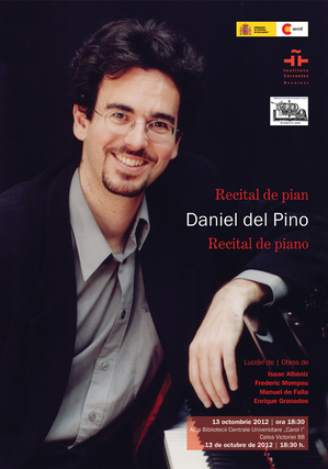 Recital de pian Daniel del Pino la Bucureşti Recital de pian Daniel del Pino la Bucureşti