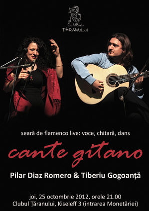 Seară flamenco la Clubul Ţăranului