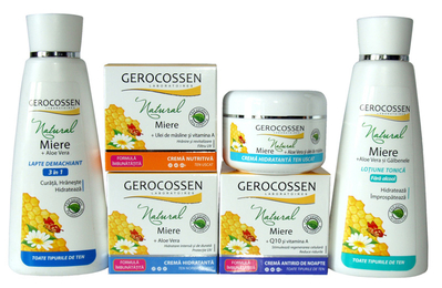 Gama Gerocossen Natural cu miere, într-o nouă prezentare Gama Gerocossen Natural cu miere, într-o nouă prezentare