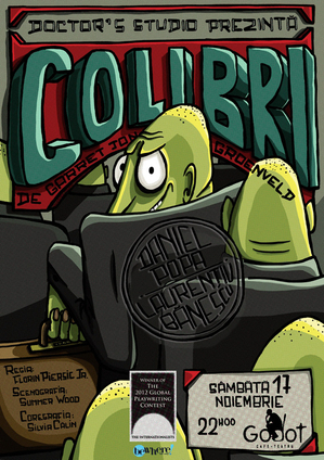 Colibri, de Garret Jon Groenveld, în premieră mondială la Godot Colibri, de Garret Jon Groenveld, în premieră mondială la Godot