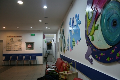 Cum arată un spital de copii pictat de artiști Cum arată un spital de copii pictat de artiști