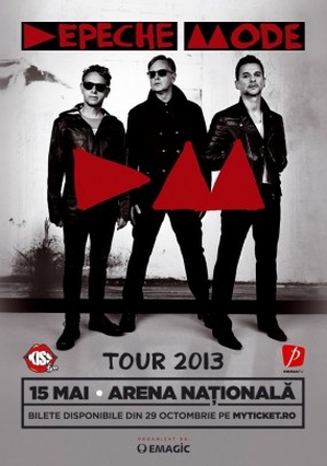 Biletele din Gazon A pentru concertul Depeche Mode, aproape sold-out Biletele din Gazon A pentru concertul Depeche Mode, aproape sold-out