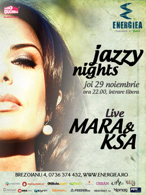 Jazzy Nights @ Energiea: Mara & KSA Jazzy Nights @ Energiea: Mara & KSA