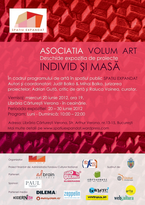 Individ şi masă, expoziţie de proiecte la Cărtureşti Verona Individ şi masă, expoziţie de proiecte la Cărtureşti Verona