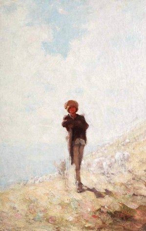 Ciobănaş cu turma de oi, de Nicolae Grigorescu, vândut în Chişinău cu 195.000 euro Ciobănaş cu turma de oi, de Nicolae Grigorescu, vândut în Chişinău cu 195.000 euro