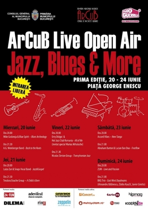 ArCuB Live Open Air, între 20 şi 24 iunie ArCuB Live Open Air, între 20 şi 24 iunie