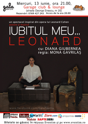 „Iubitul meu... Leonard” – piesă de teatru în Garage „Iubitul meu... Leonard” – piesă de teatru în Garage