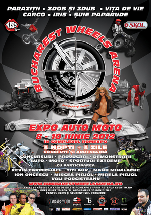 Bucharest Wheels Arena, între 8 şi 10 iunie Bucharest Wheels Arena, între 8 şi 10 iunie