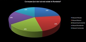Românii îşi doresc cel mai mult un Muzeu al Filmului şi unul al Muzicii
