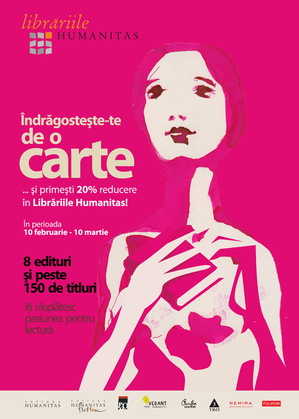 Îndrăgosteşte-te de o carte – promoţii la Librăriile Humanitas Îndrăgosteşte-te de o carte – promoţii la Librăriile Humanitas