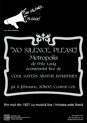 „Metropolis” acompaniat live „Metropolis” acompaniat live