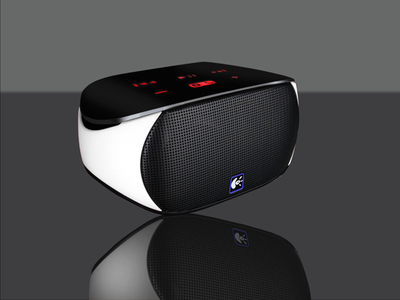 Logitech Mini Boombox - sistemul audio pentru tabletă şi smartphone Logitech Mini Boombox - sistemul audio pentru tabletă şi smartphone