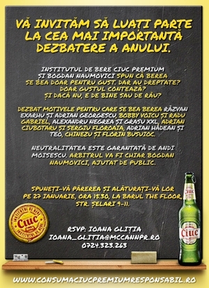 De ce bea românul bere? De ce bea românul bere?