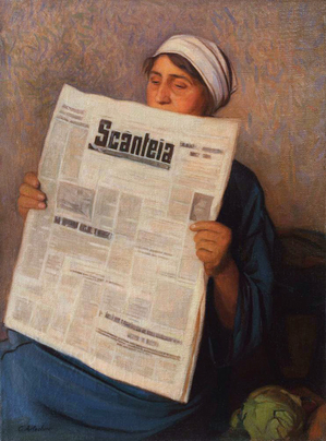 Pictura „Scânteia” şi cadouri de protocol, de vânzare licitaţia „Epoca de Aur” Pictura „Scânteia” şi cadouri de protocol, de vânzare licitaţia „Epoca de Aur”