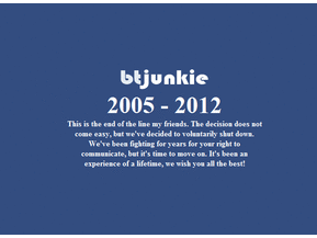 Tracker-ul BTjunkie s-a închis