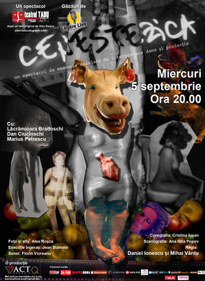 Cenestezica, spectacol la Teatrul TABU Cenestezica, spectacol la Teatrul TABU