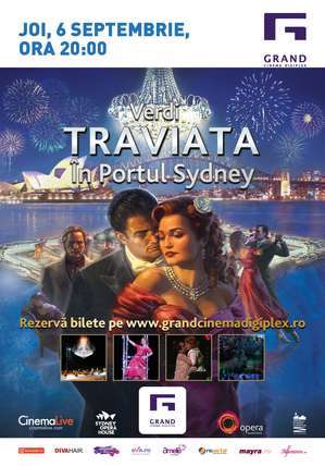 Traviata, primul spectacol al toamnei transmis în cinema Traviata, primul spectacol al toamnei transmis în cinema