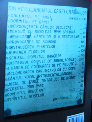 „Distrusul complet de arbor, arbust – amendă lei 5000!” „Distrusul complet de arbor, arbust – amendă lei 5000!”