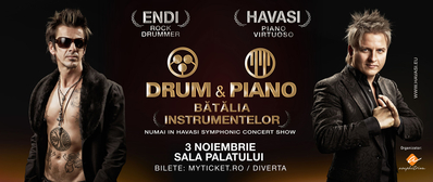 Bătălia instrumentelor muzicale – Drum and Piano – în cadrul Havasi Symphonic Bătălia instrumentelor muzicale – Drum and Piano – în cadrul Havasi Symphonic