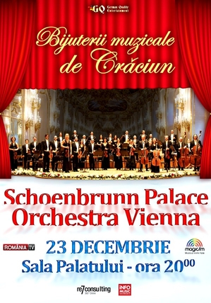 Schoenbrunn Palace Orchestra Vienna aduce bijuterii muzicale în dar de Crăciun Schoenbrunn Palace Orchestra Vienna aduce bijuterii muzicale în dar de Crăciun